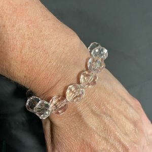 Grandma’s Jewelry. Light Pink Stretch Bracelet. MUST BE BUNDLED